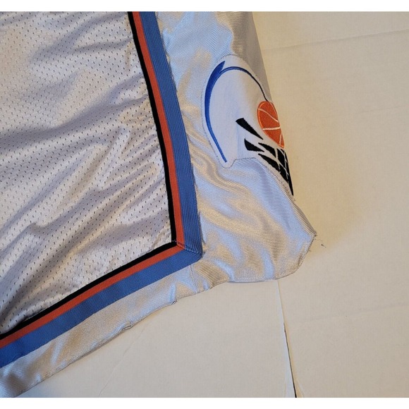 Vintage Cleveland Cavaliers Basketball Shorts Size 40 White Puma NBA W Flaws - Picture 12 of 16